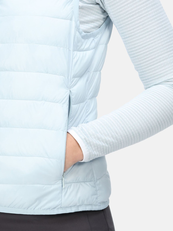 Regatta Svetlomodre ženske hlače Regatta RWB106 Hillpack B/W 44