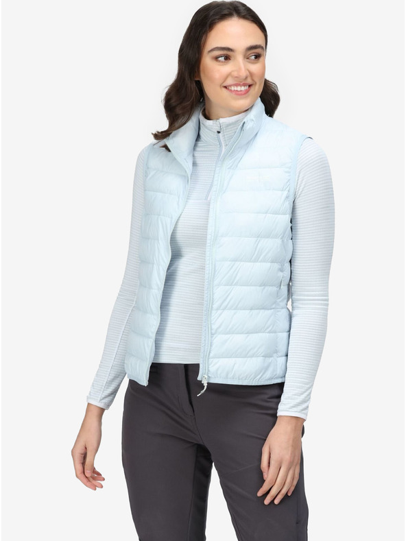 Regatta Svetlomodre ženske hlače Regatta RWB106 Hillpack B/W 44