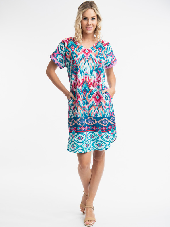 Orientique Turkizna ženska obojestranska obleka Orientique Izmir