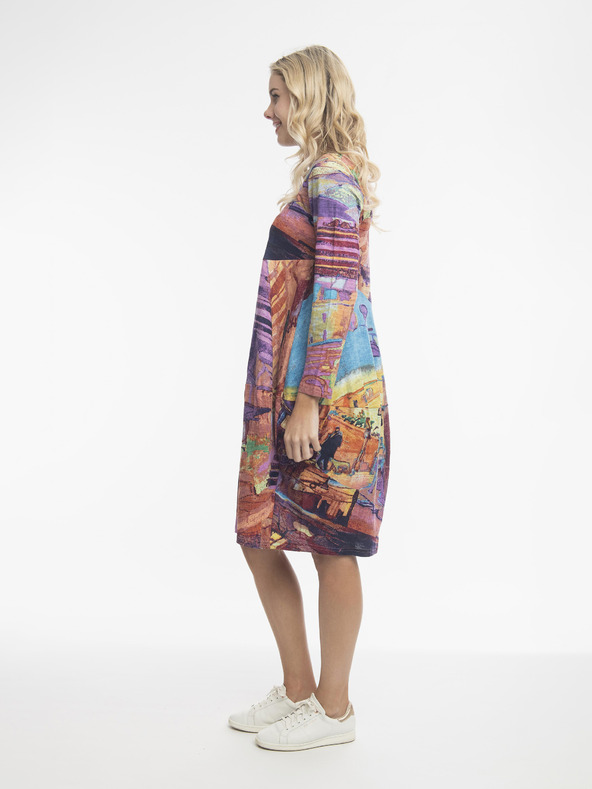 Orientique Ženska obleka Orientique Bubble Patterned Dress