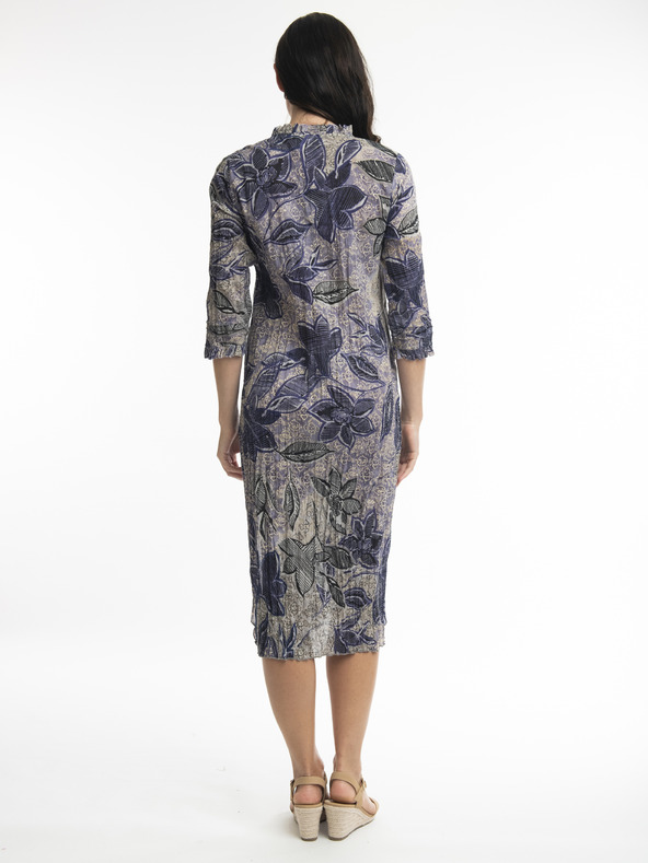 Orientique Vijolična Orientique Mersin ženska cvetlična obleka