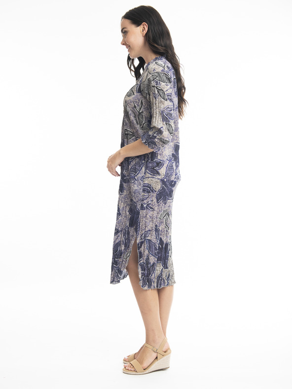 Orientique Vijolična Orientique Mersin ženska cvetlična obleka