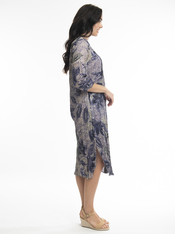 Orientique Vijolična Orientique Mersin ženska cvetlična obleka