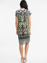 Orientique Črno-zelena vzorčasta ženska obleka Orientique Izmir