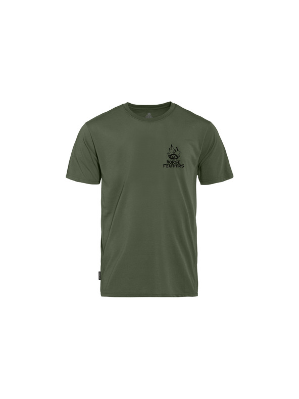 Horsefeathers Moška funkcionalna majica zelena HORSEFEATHERS