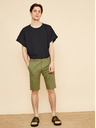 ZOOT.lab Zelene moške lanene kratke hlače ZOOT.lab Gavin