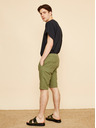 ZOOT.lab Zelene moške lanene kratke hlače ZOOT.lab Gavin