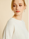 ZOOT.lab Beli ženski pulover ZOOT.lab Morgan