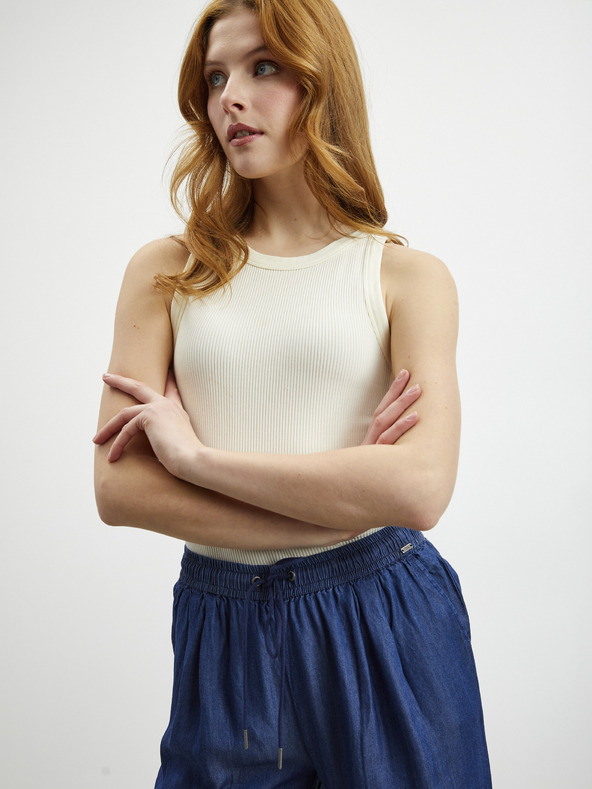 ZOOT.lab Temno modre ženske hlače ZOOT.lab Bethany