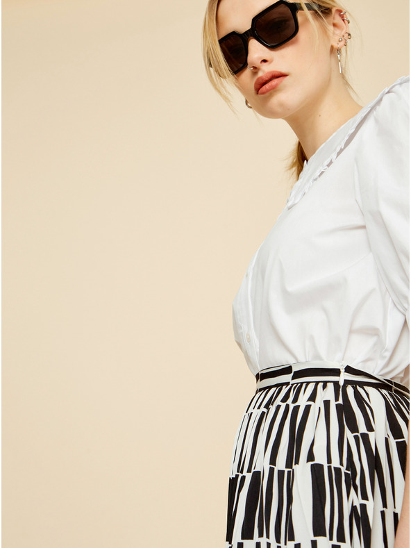 ZOOT.lab Črno-belo vzorčasto krilo ZOOT.lab Sylvie