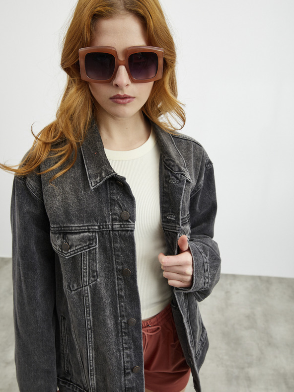 ZOOT.lab Opečnate ženske kratke hlače z žepi ZOOT.lab Chaima