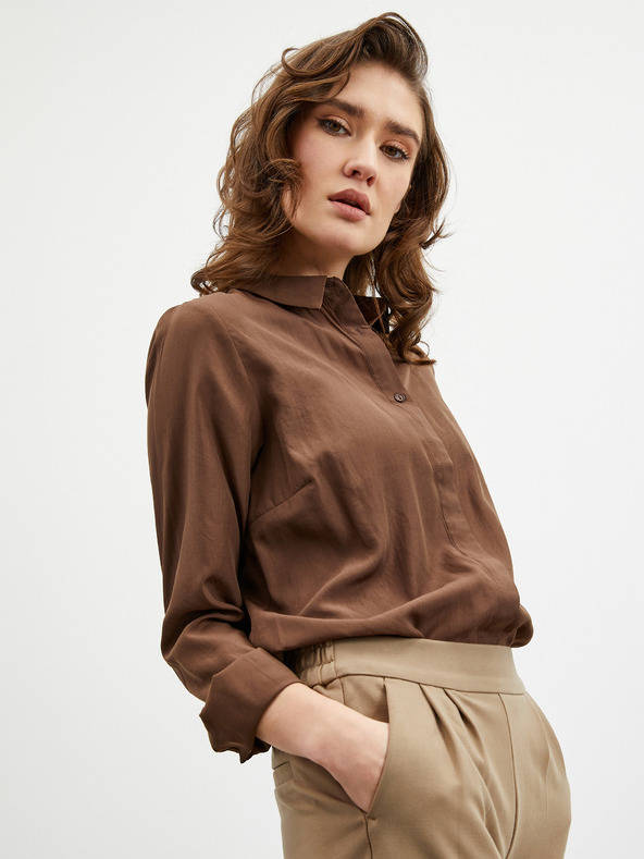 ZOOT.lab Rjave ženske kratke hlače ZOOT.lab Erin