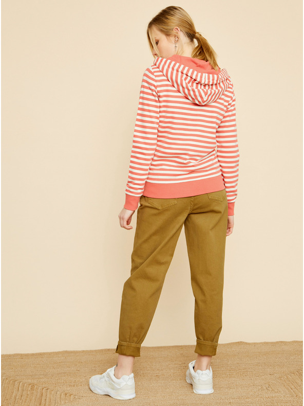 ZOOT.lab Bela in rdeča ženska črtasta majica ZOOT.lab Marilyn