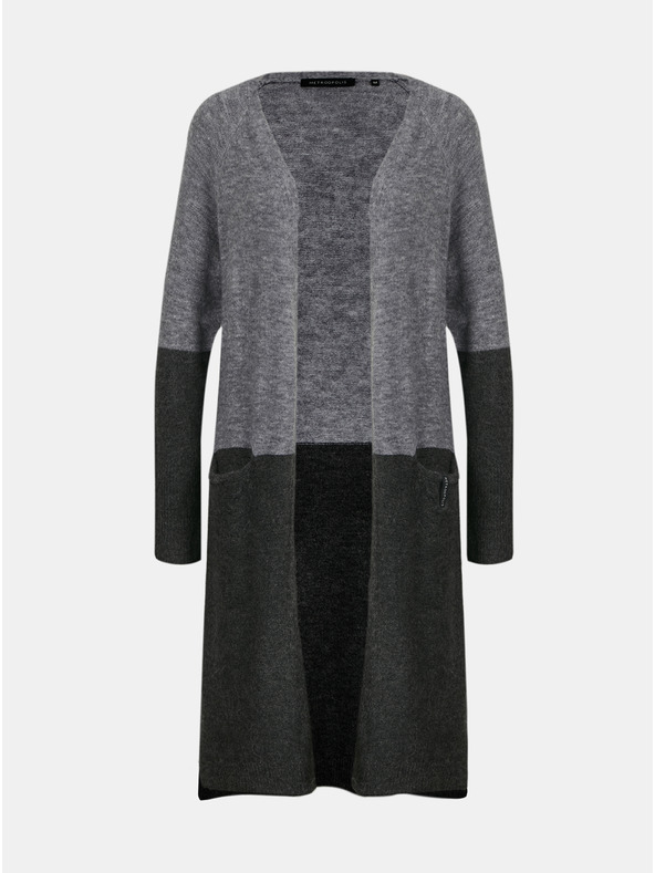 ZOOT.lab Siva ženska dolga jopica METROOPOLIS by ZOOT.lab Floella