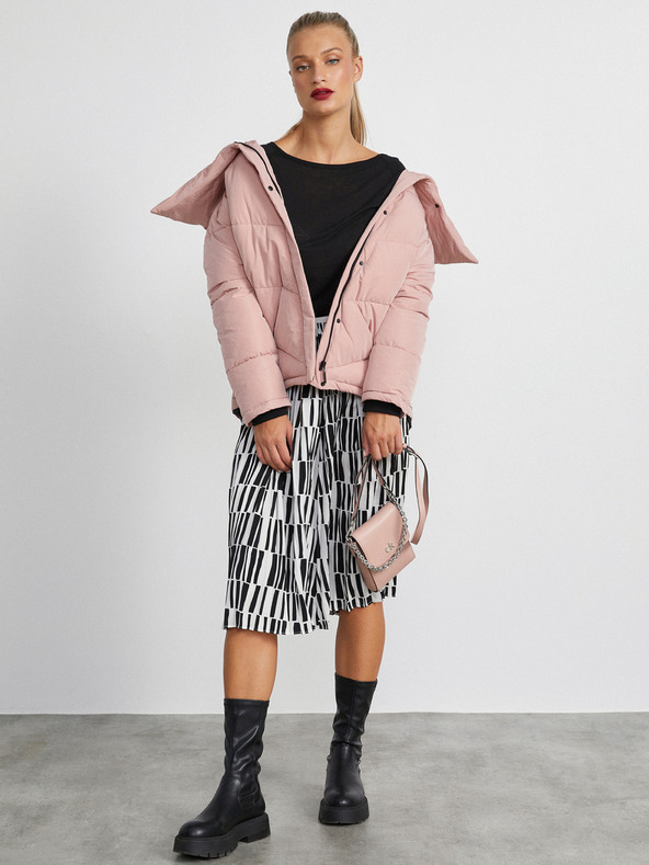 ZOOT.lab Svetlo roza ženska prešita jakna METROOPOLIS by ZOOT.lab Lavinia