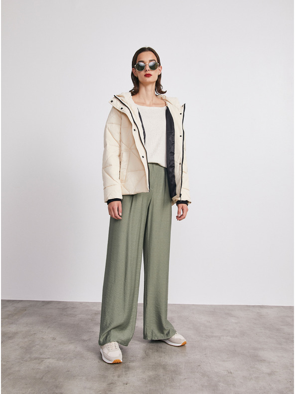 ZOOT.lab Bež ženska črtasta srajca METROOPOLIS by ZOOT.lab Stella