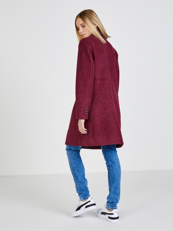 ZOOT.lab Ženski plašč v bordo barvi ZOOT.lab Rayna