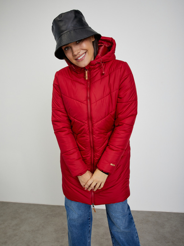 ZOOT.lab Rdeča ženska prešita jakna ZOOT.lab