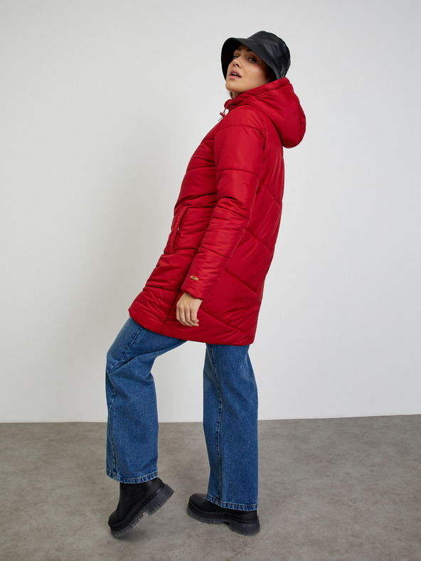 ZOOT.lab Rdeča ženska prešita jakna ZOOT.lab