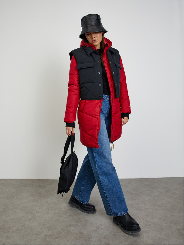 ZOOT.lab Rdeča ženska prešita jakna ZOOT.lab