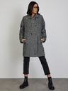 ZOOT.lab Belo-črn ženski zimski plašč z vzorcem ZOOT.lab Sherry