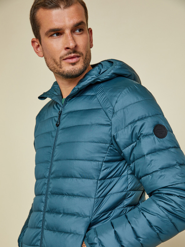 ZOOT.lab ZOOT.lab Ritchy Light prešita moška jakna s kapuco v barvi Petrol