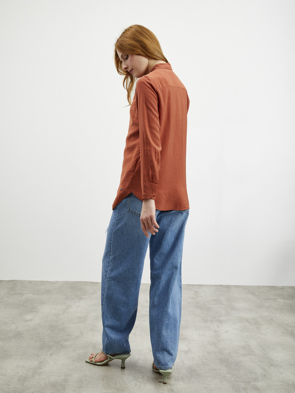 ZOOT.lab Opečnata ženska srajca ZOOT.lab Selene