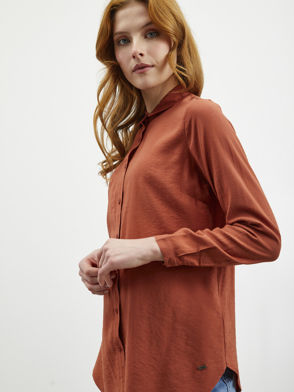 ZOOT.lab Opečnata ženska srajca ZOOT.lab Selene