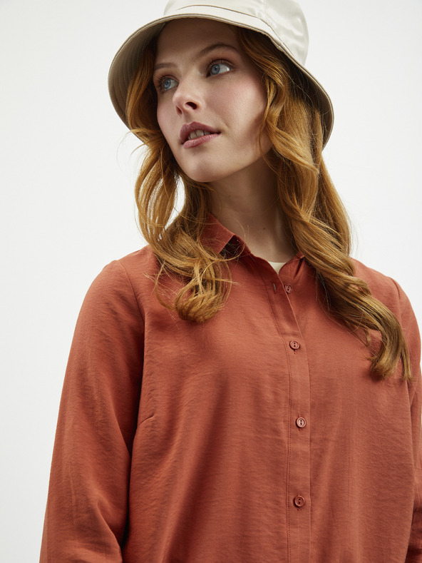 ZOOT.lab Opečnata ženska srajca ZOOT.lab Selene