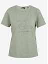ZOOT.lab Svetlo zelena ženska majica s potiskom ZOOT.lab Elvira