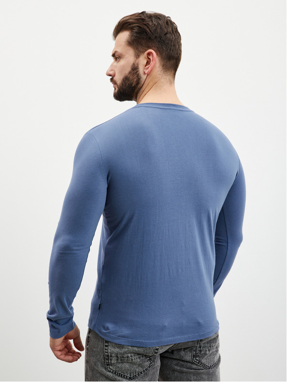 ZOOT.lab Modra moška majica z dolgimi rokavi ZOOT.lab