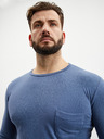ZOOT.lab Modra moška majica z dolgimi rokavi ZOOT.lab