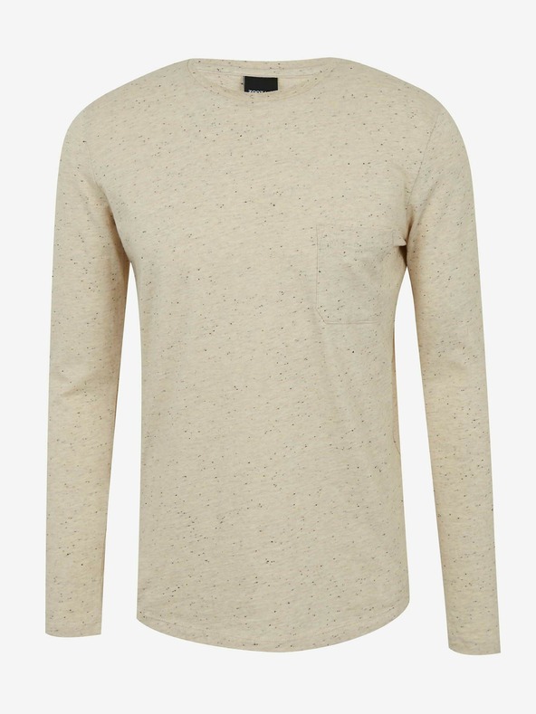 ZOOT.lab Bež majica z dolgimi rokavi ZOOT.lab