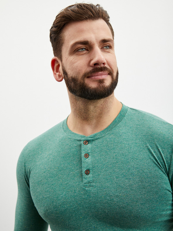 ZOOT.lab Zelena moška majica z gumbom ZOOT.lab Diego