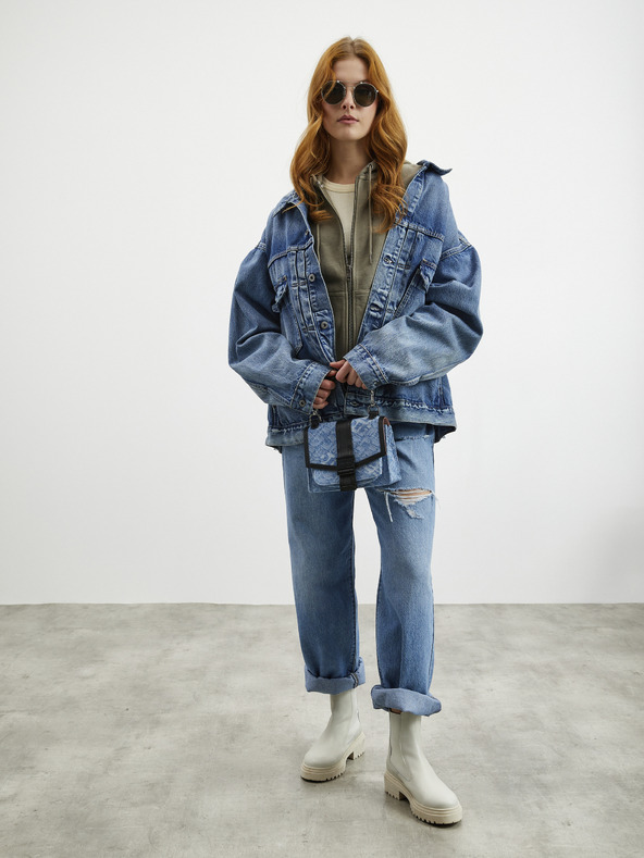 ZOOT.lab Kaki ženska jopa s kapuco z zadrgo ZOOT.lab