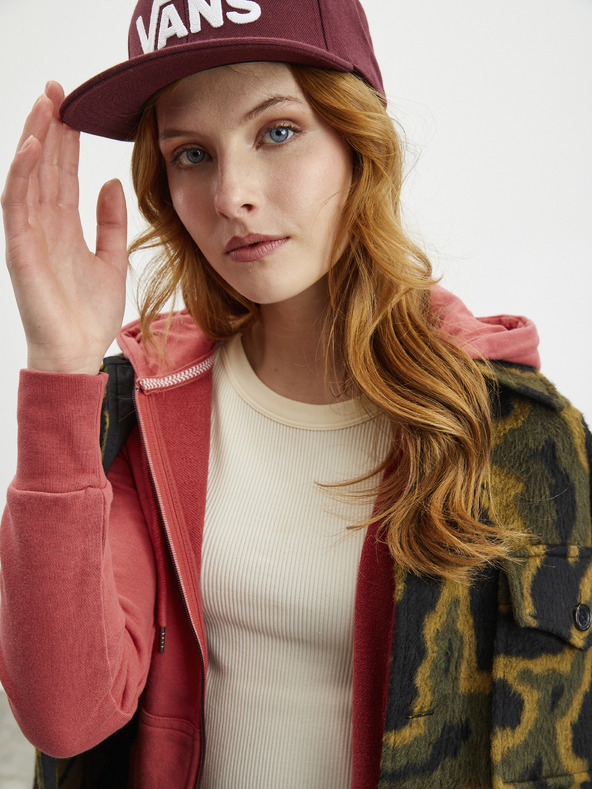 ZOOT.lab Koralna ženska jopa s kapuco z zadrgo ZOOT.lab Laura