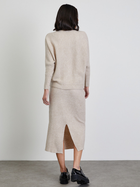 ZOOT.lab Bež ženska rebrasta jopa ZOOT.lab