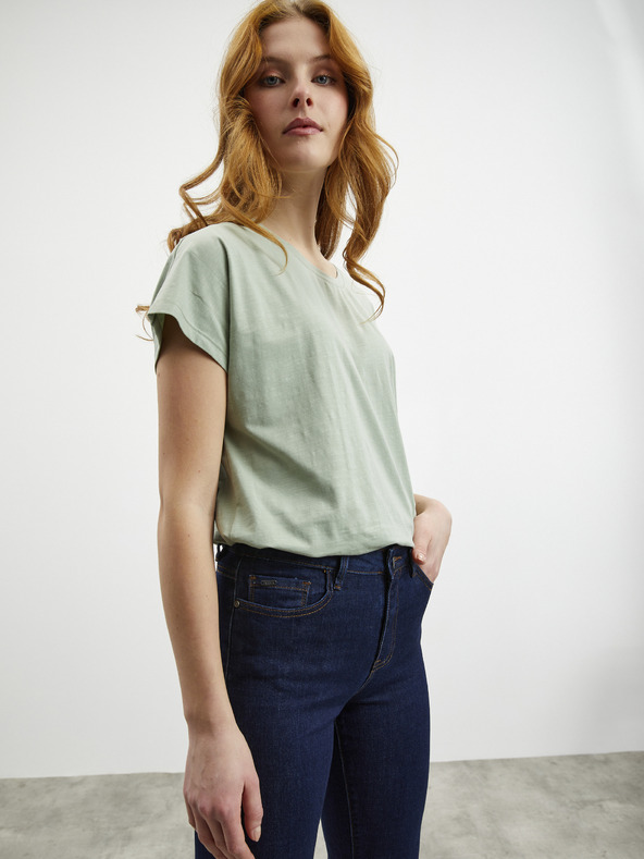 ZOOT.lab Temno modre ženske kavbojke ravnega kroja ZOOT.lab Pola