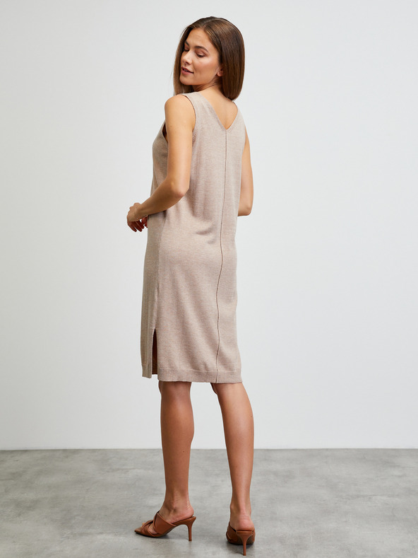 ZOOT.lab Bež pletena obleka METROOPOLIS by ZOOT.lab Berneta