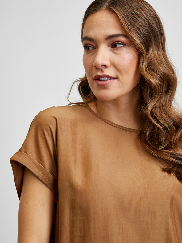 ZOOT.lab Rjava osnovna srajca ZOOT.lab Priscilla