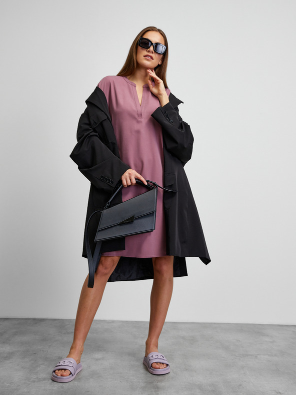 ZOOT.lab Staro roza osnovna obleka ZOOT.lab Tully