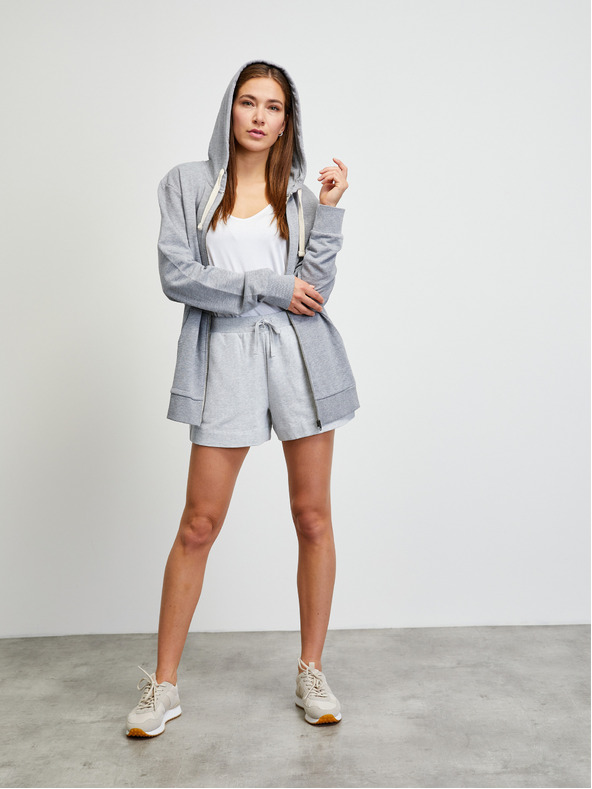 ZOOT.lab Svetlo sive črtaste ženske trenirke METROOPOLIS by ZOOT.lab Gusta