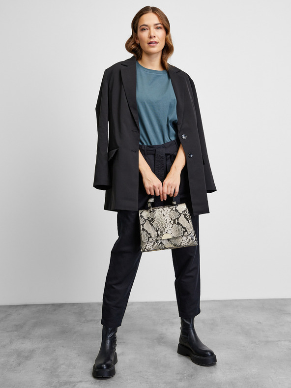 ZOOT.lab Temno zelena osnovna majica s kratkimi rokavi METROOPOLIS by ZOOT.lab Leora