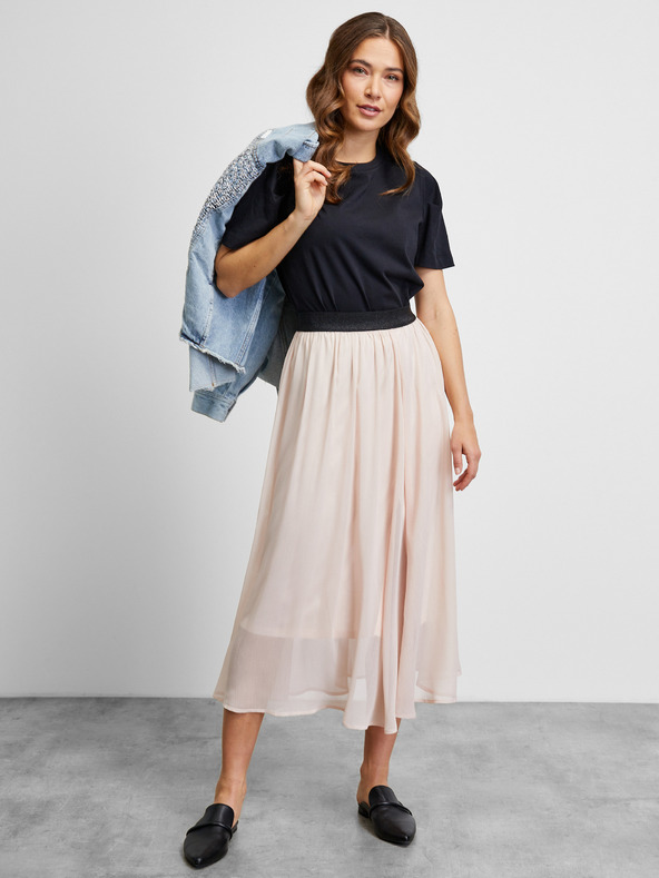 ZOOT.lab Črna osnovna majica s kratkimi rokavi METROOPOLIS by ZOOT.lab Leora