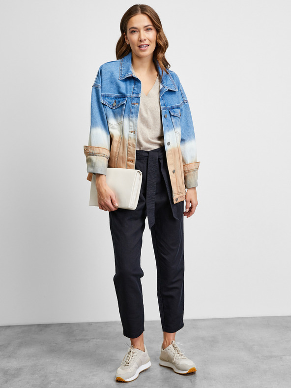 ZOOT.lab Bežna lanena majica METROOPOLIS by ZOOT.lab Oprah