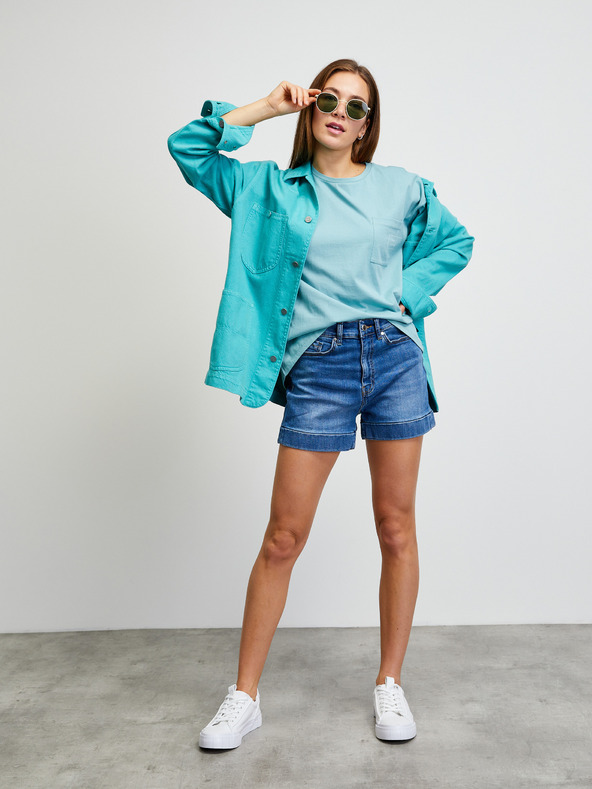 ZOOT.lab Svetlomodra majica METROOPOLIS by ZOOT.lab Honor