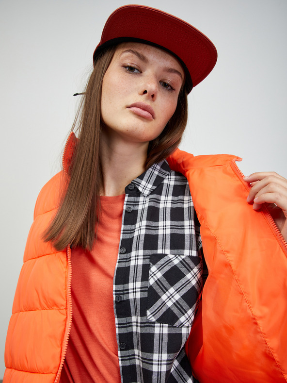 ZOOT.lab Belo-črna ženska karirasta majica ZOOT.lab Doris