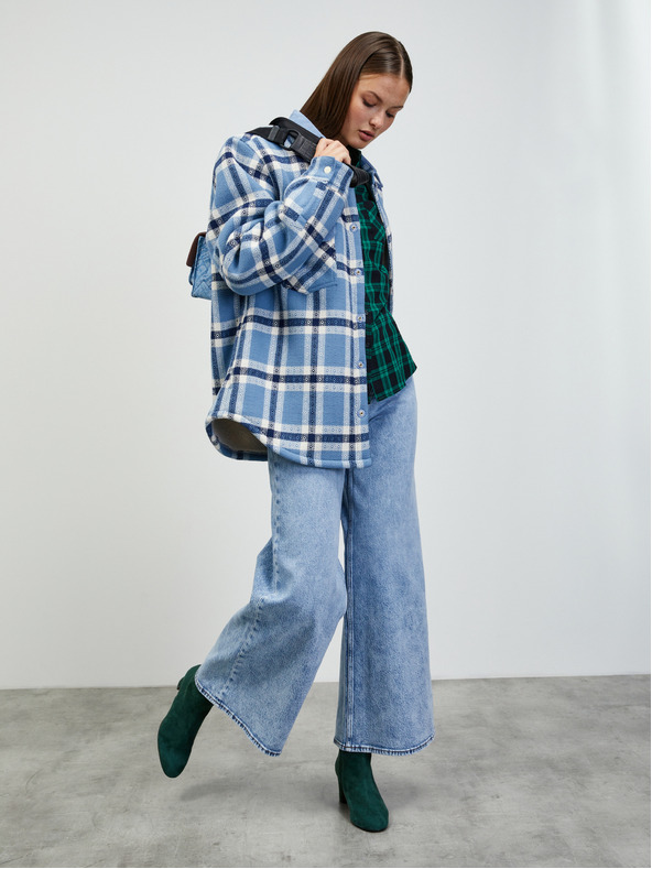 ZOOT.lab Zelena ženska karirasta majica ZOOT.lab Doris