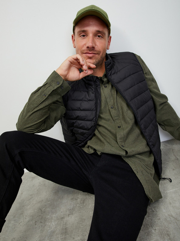 ZOOT.lab Črn moški prešiti jopič ZOOT.lab Jose