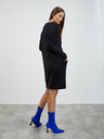 ZOOT.lab Črna puloverska obleka iz volnene mešanice ZOOT.lab Dania